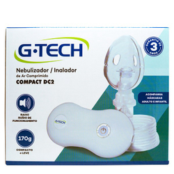 Nebulizador Ar Comprimido Compact DC2 G-Tech Menor preço em Nebulizador Ar Comprimido Compact DC2 G-Tech