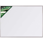 Quadro Branco Moldura Alumínio 100X070Cm Popular