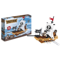 Brinquedo para montar piratas navio batalha 100 pcs xalingo unidade Menor preço em Brinquedo para montar piratas navio batalha 100 pcs xalingo unidade