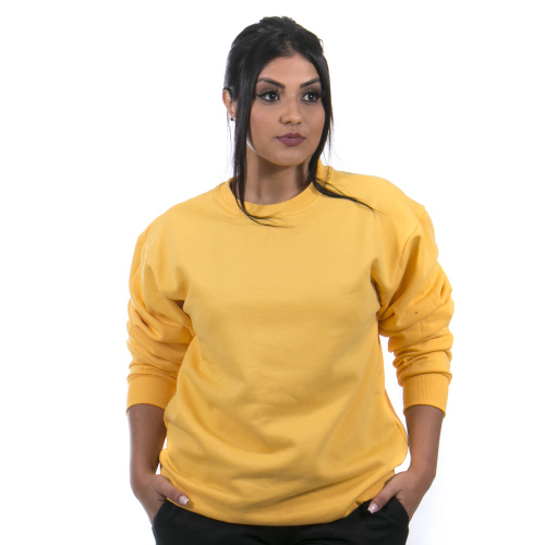 heavyweight orange moletom com capuz