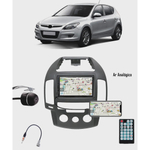 Multimídia Hyundai I30 Hatch I30SW 2009 até 2012 Espelhamento Bluetooth USB sd Card + Moldura Ar Analógico + Câmera Borboleta + Adaptador de Antena