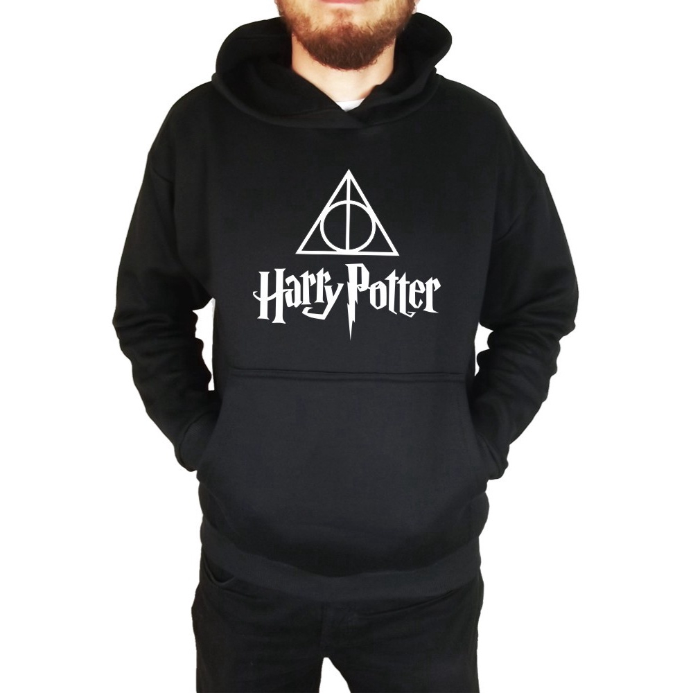 Moletom canguru sale harry potter