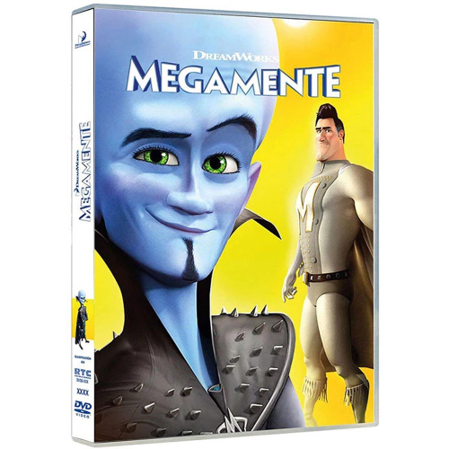 Megamente - dvd DreamWorks Amarelo em Promoção na Americanas