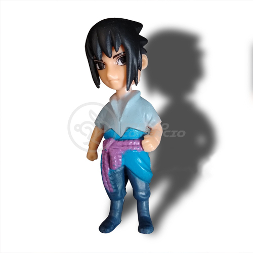 Boneco Naruto Shippudem Sasuke Uchiha Clássico Colecionável