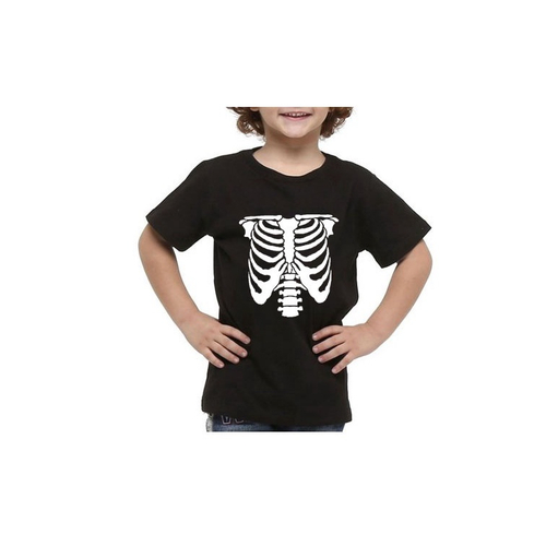 camiseta estampa esqueleto