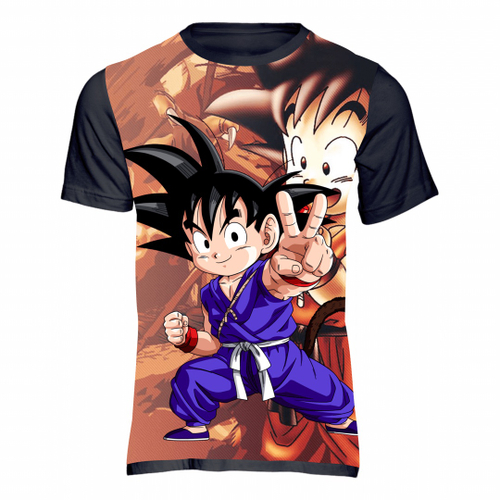 Camisa Camiseta Blusa Black Goku Instinto Superior