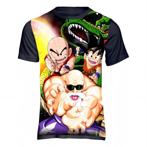 Camisa, Camiseta Goku Desenho Dragon Ball Z Blusa Dbz