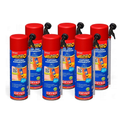 Menor preço em Kit 6 Espuma Expansiva Selante Universal Facil Uso Obras