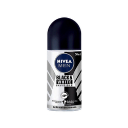 Desodorante Roll On Nivea - Invisible BlackWhite Men 50ml Menor preço em Desodorante Roll On Nivea - Invisible BlackWhite Men 50ml