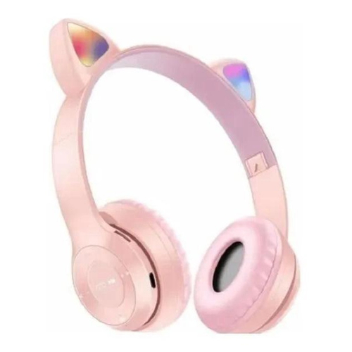 Fone Orelha De Gato Headphone Gatinho Com Led Fone Bluetooth Dobrável -  E_IDEIAS ONLINE