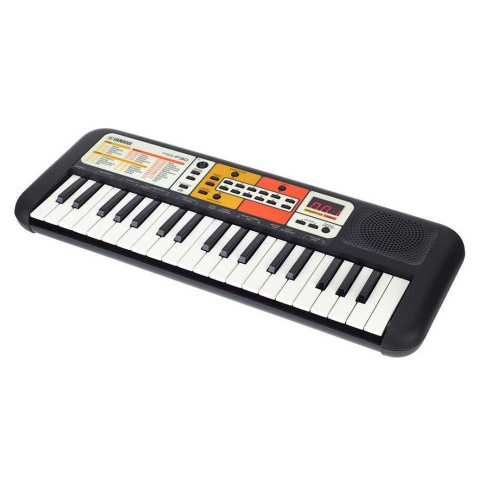 Teclado musical infantil yamaha pss f30 37 mini teclas 4 pilha