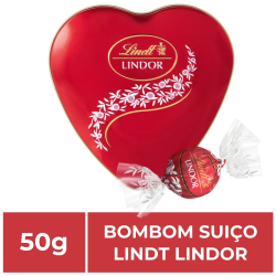 Bombom de Chocolate Suiço Lindt Lindor, 1 Lata Coração 50g é boa?