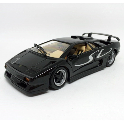 Miniatura Carro Lamborghini Diablo sv - Preta - 1:18 - Maisto | Submarino