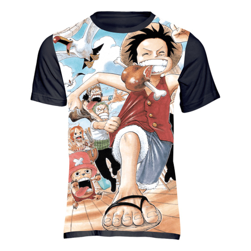 Como desenhar Monkey D. Luffy