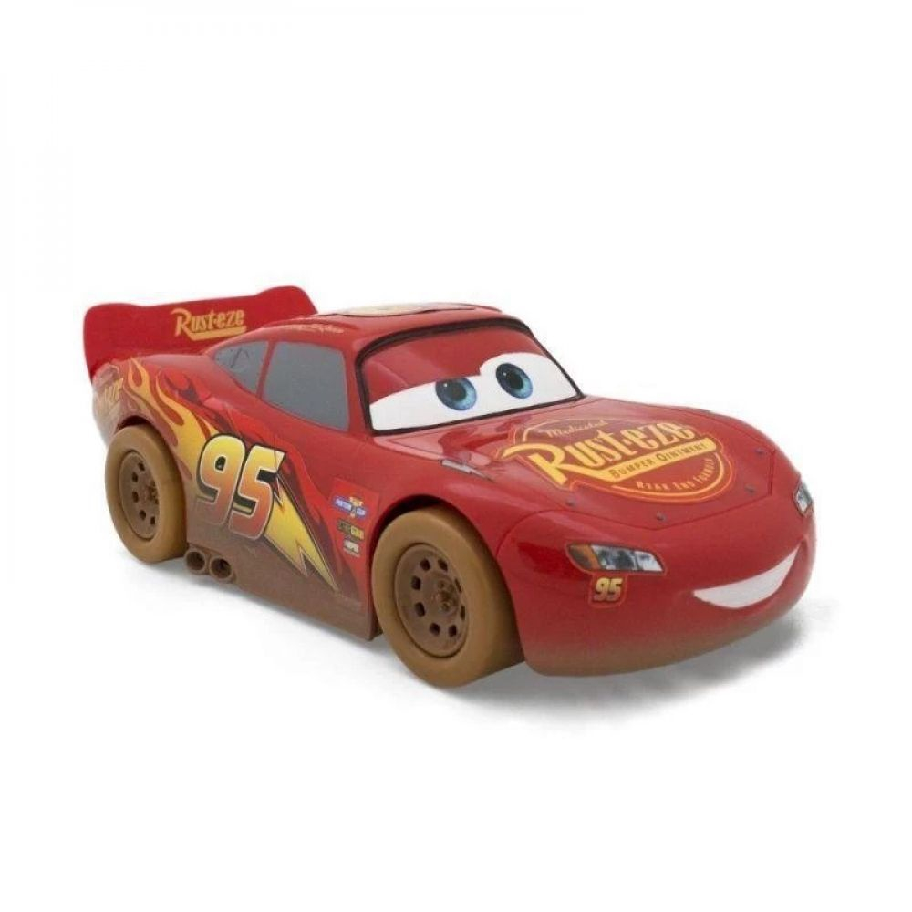 Disney Pixar Cars Lightning Mcqueen Com Rodas De Corrida - Carrefour