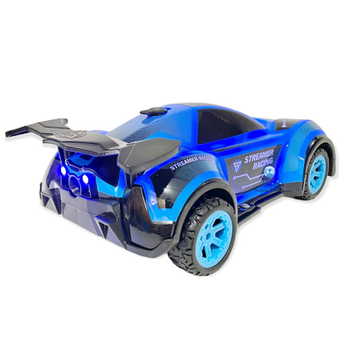 Carro Controle Remoto LXZ Car Com Luz E Efeito Fumaça DMTOYS J.A