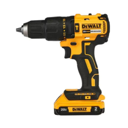 Menor preço em Kit Parafusadeira E Furadeira Para Parede Dewalt de Impacto Brushless a Bateria 20V 1/2 Pol. - Amarelo - Bivolt