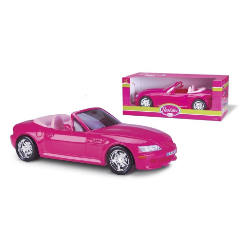 Carro Grande Boneca Barbie Loira Fiat Original Mattel Menina - Amarelo  Claro