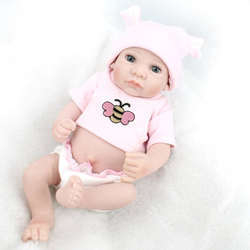 28cm crianças reborn bebê bebê lavável vinil vinil lifelike boneca menino menina é boa?