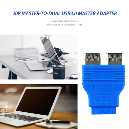 2pcs placa m e 2 portas usb 3 0 a f mea para adaptador de conector