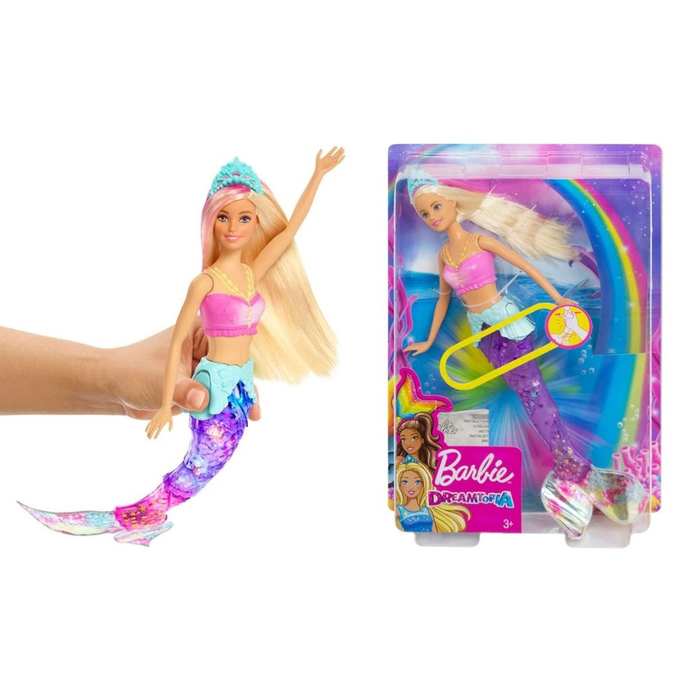 Barbie Dreamtopia Sereia Muda de Cor Mattel