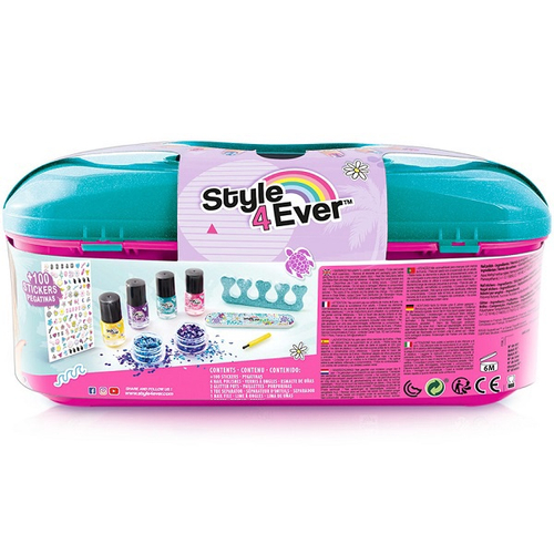 Conjunto para Pintura de Unhas - Style 4 Ever - Fun Kit de Artes