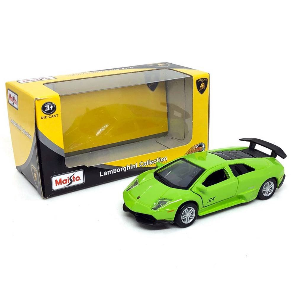 Miniatura Carro Lamborghini Murciélago lp 670-4 sv - Verde - 1:41 - Maisto  em Promoção na Americanas