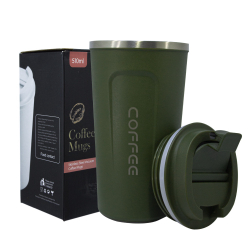 Copo Térmico Parede Dupla Em Aço Inox Coffee Verde 510ml Menor preço em Copo Térmico Parede Dupla Em Aço Inox Coffee Verde 510ml