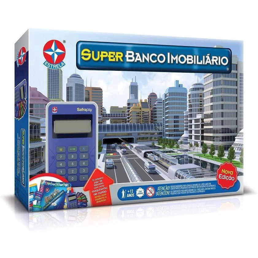 Banco Imobiliário Mundo - Estrela - Lojas Magal