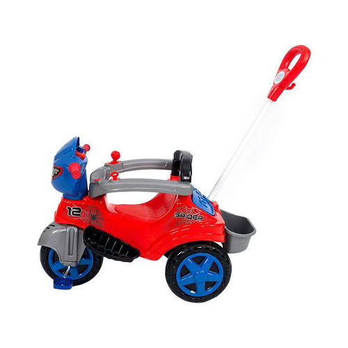 Triciclo infantil com empurrador E protetor 1-3 anos grand baby city-maral