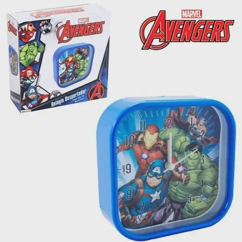 Relogio Despertador Vingadores Avengers Etihome CavShop em Promocao na Americanas