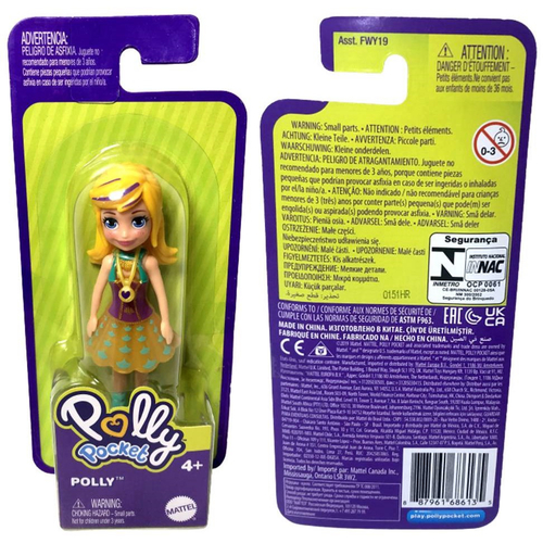 Conjunto Mini Boneca Colecionável Menina Loira Jogadora De Futebol - Com  Roupas Roupinhas E Acessórios - Polly Pocket - Mattel Brinquedos em  Promoção na Americanas