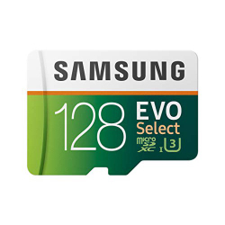 Cartão de memória Samsung evo Select 128GB MicroSDXC com adaptador Menor preço em Cartão de memória Samsung evo Select 128GB MicroSDXC com adaptador