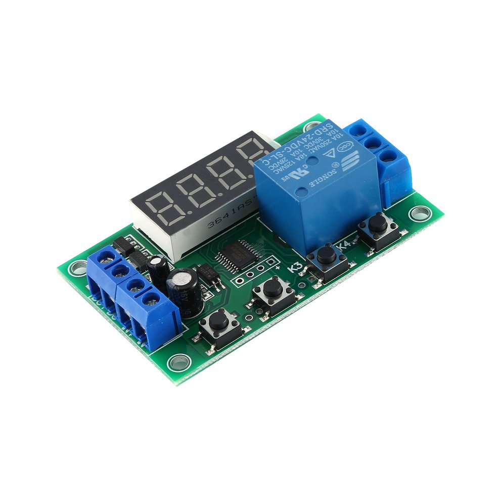Dc 24V LED Relé Módulo Desligado Delay Timer Timer Switch Board YYC-2S ...