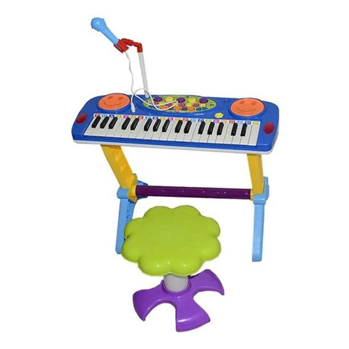 Piano infantil com banqueta