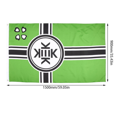 1 pcs República de Kekistan Pepe Flag Louvor Kek Trump Poliéster frente ...