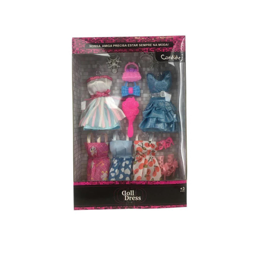 Lote Roupas Roupinhas Boneca Barbie, Comprar Moda Infantil