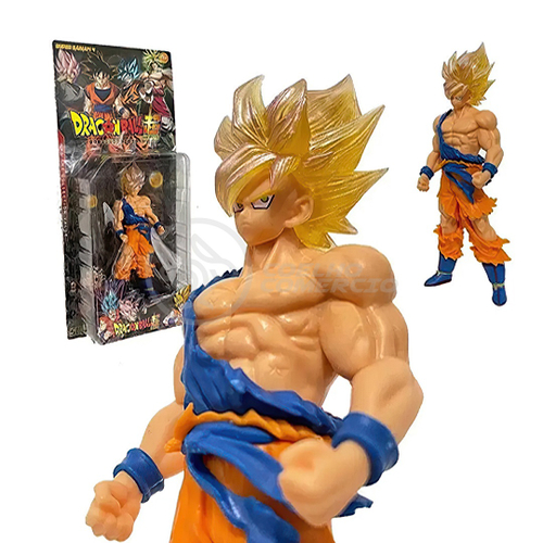 Boneco do goku articulado super sayajin 2 fullpower