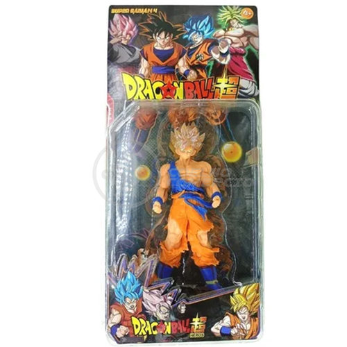 Boneco Goku Super Saiyajin Articulado Dragon Ball Z - Super Size Figure  Collection - Boneco Dragon Ball - Magazine Luiza