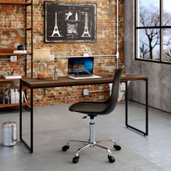 Mesa de Escritório Studio Nogal 150 cm Menor preço em Mesa de Escritório Studio Nogal 150 cm