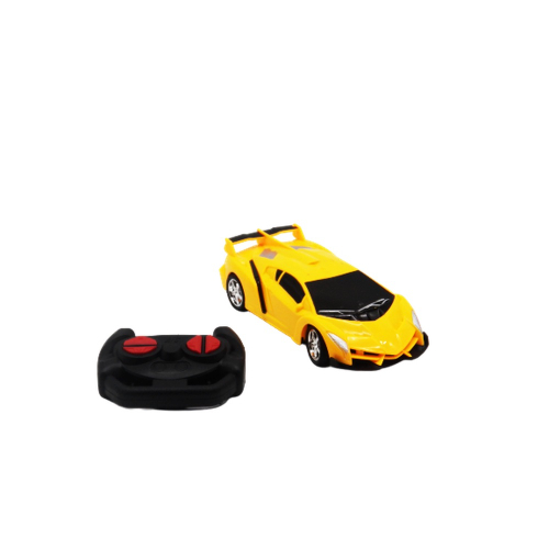 Carrinho de Controle Remoto - GT Racer Amarelo - Estrela