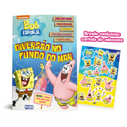 Caixa bob esponja residencial para montar Falante 12 Médio 8 no