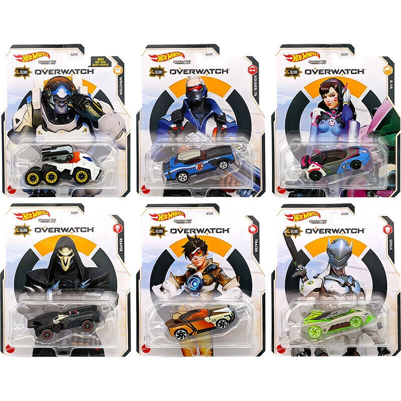 Carrinho Hot Wheels Character Cars Overwatch Tracer - Mattel na Americanas  Empresas