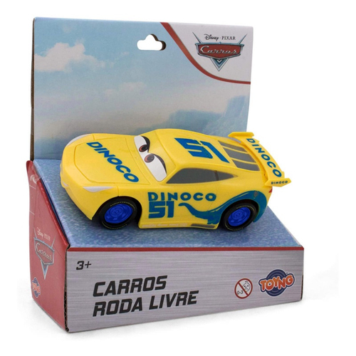 Disney Pixar Carros Relâmpago McQueen Dinoco no Shoptime