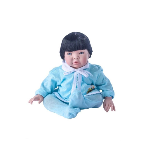 Boneco Bebê Reborn Menino 53cm com 11 acessórios