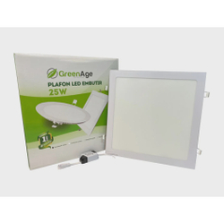 Plafon Led Embutir 25w Branco Neutro Quadrado Bivolt é boa?