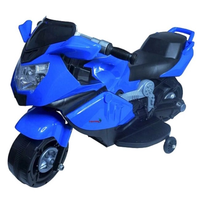 Mini Moto Eletrica Infantil Azul Bw006az - Importway importmay Na Vianx  você acha tudo - Aqui tem oferta todo dia