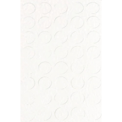 Menor preço em Tapa Furo Adesivo pvc 18mm Branco Texturizado Cartela 20 Unidades