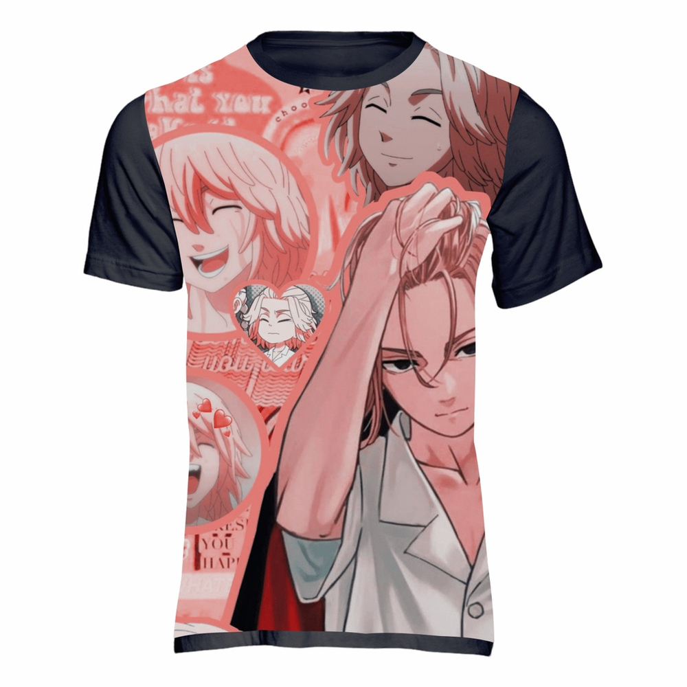 Camiseta/camisa Infantil Anime Tokyo Revengers - Personagens