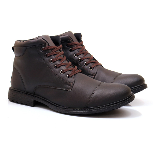 Bota best sale masculina lisa